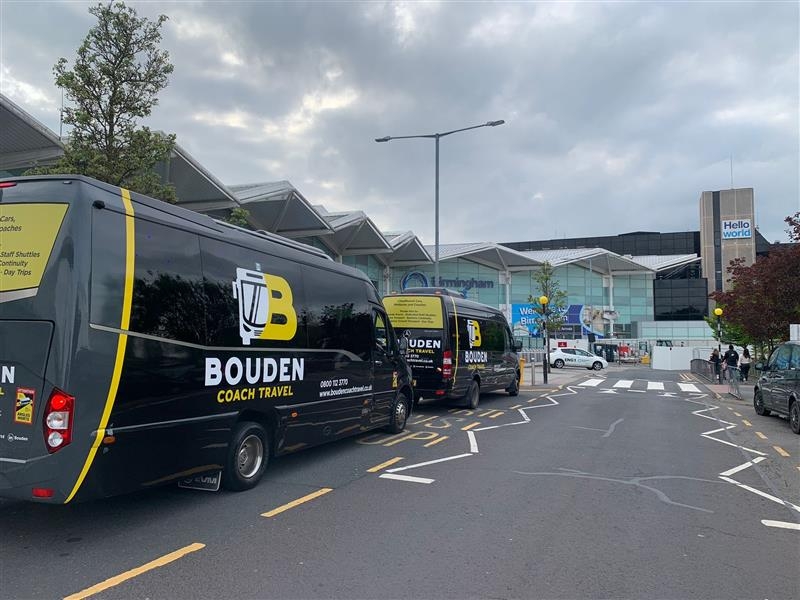 Birmingham Airport Airport Transfer Hero Image