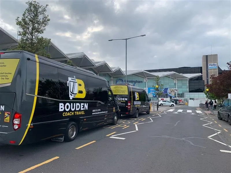 Birmingham Airport Airport Transfer Hero Image